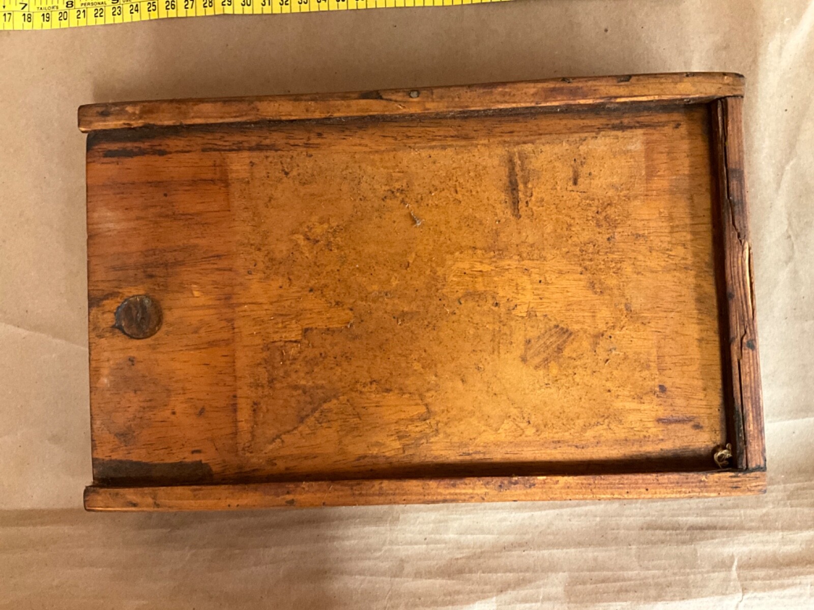 RUSSIAN MAXIM WWII WOOD CRATE TOOL BOX KIT EMPTY BOX ONLY