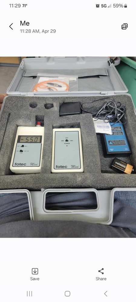 Fotec Fiber Optic Test Kit