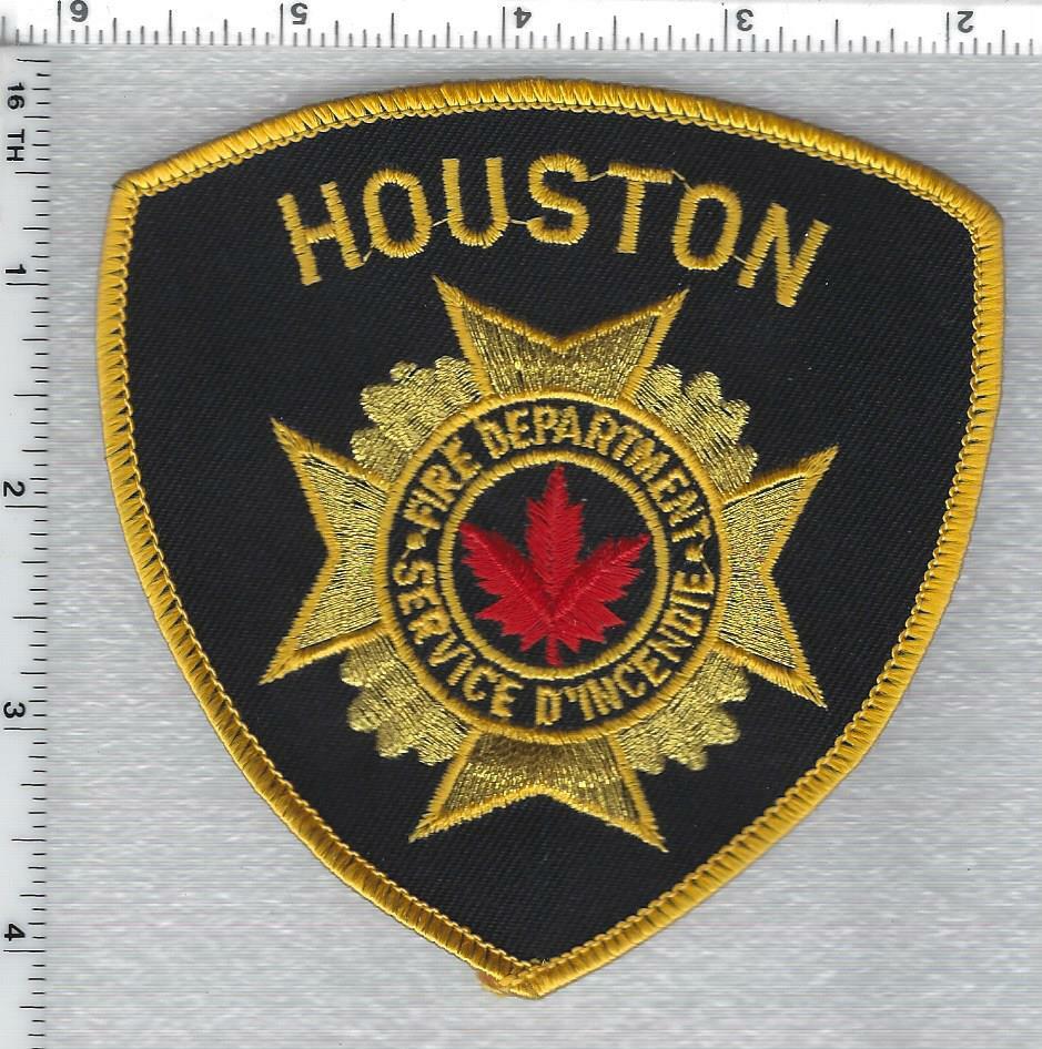 Houston Fire Department (New Brunswick, Canada) Shoulder patch