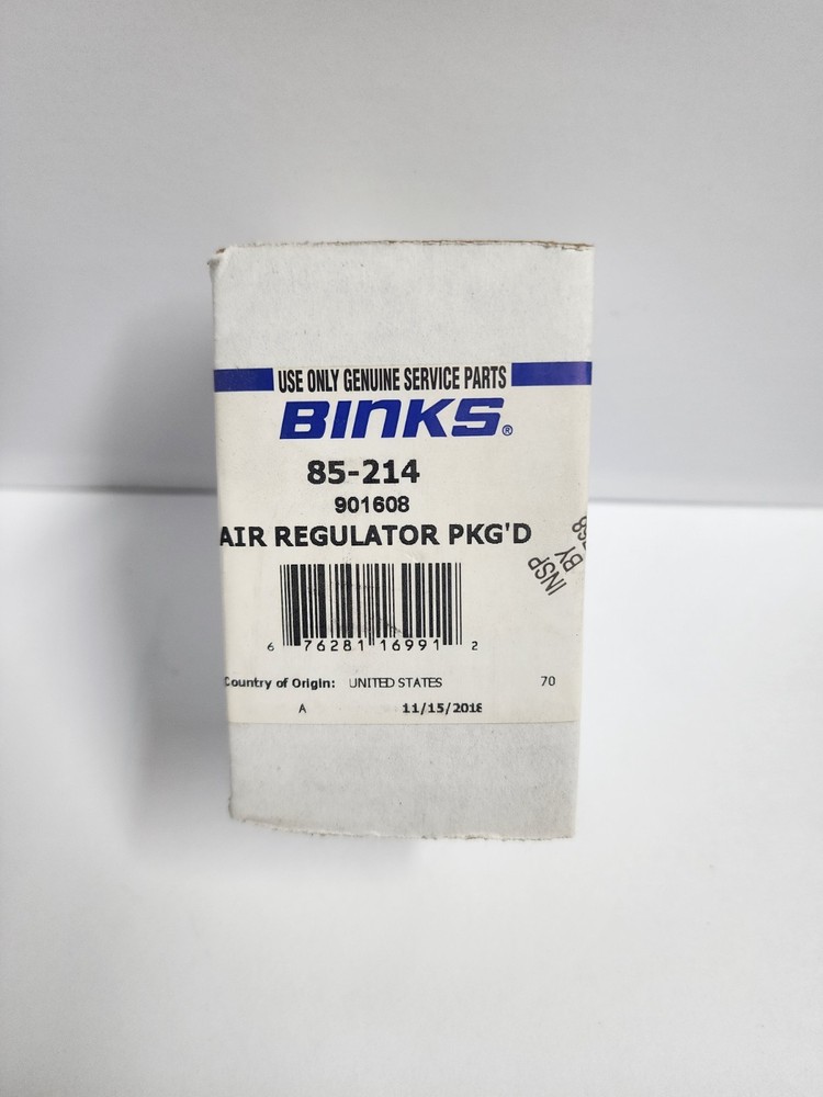 BINKS 85-214 REGULATOR