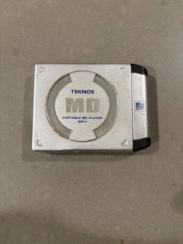 As-is Teknos PORTABLE MINIDISC PLAYER MDP-2