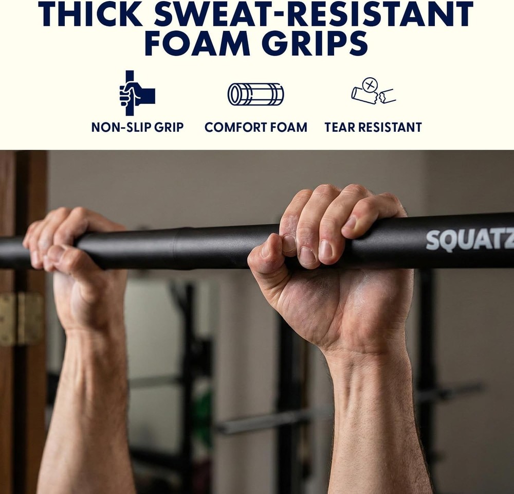 Doorway Pull up Bar, Adjustable Door Frame Pull up Bar with Level Meter