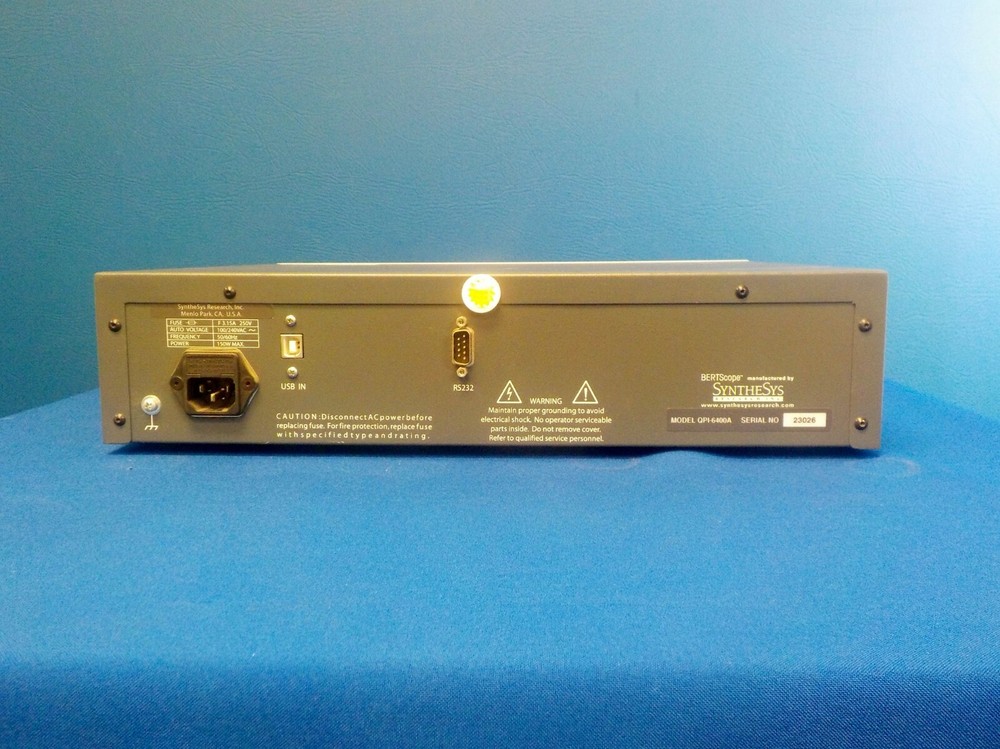 Synthesys Research QPI-6400A BERTScope Double Data Rate Interface 3.2-6.4Gb/s