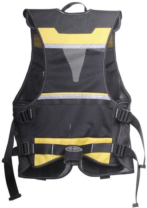 Multi Pocket Tool Vest Multipurpose Personal Storage Compartments Shoulder Strap