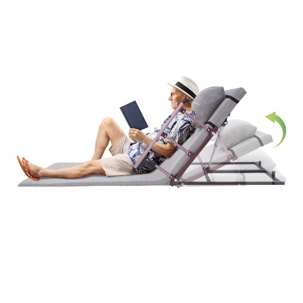 2-80° Electric Lifting Bed Backrest Adjustable Back Rest Bed Sitting Backrest