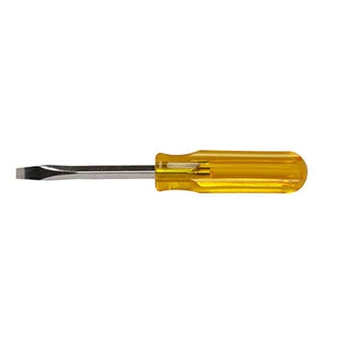 Xcelite S5164 Xcelite 5/16" x 4" Regular Square Blade Screwdriver, Amber Handle
