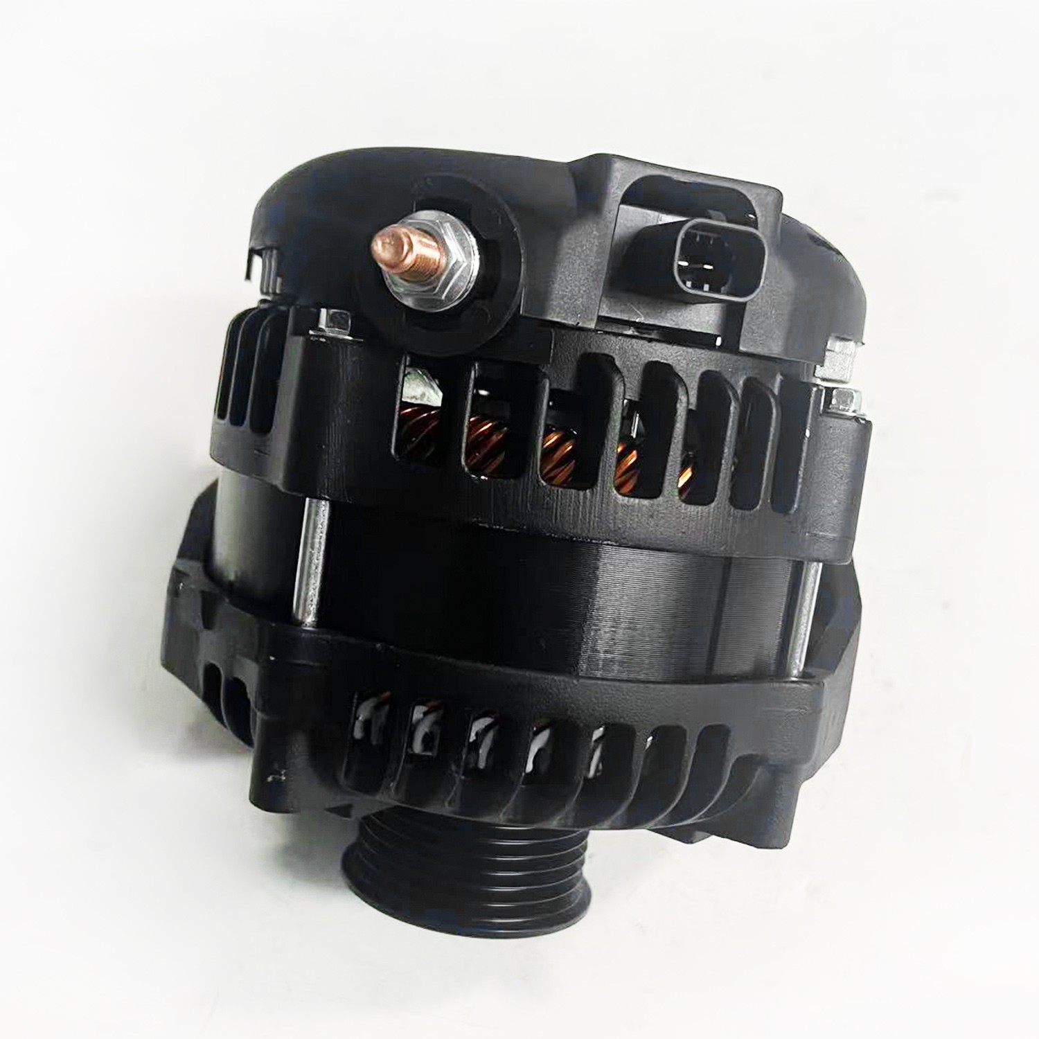 For GMC Yukon Chevy Tahoe Cadillac Hummer H2 350A High Output Black Alternator