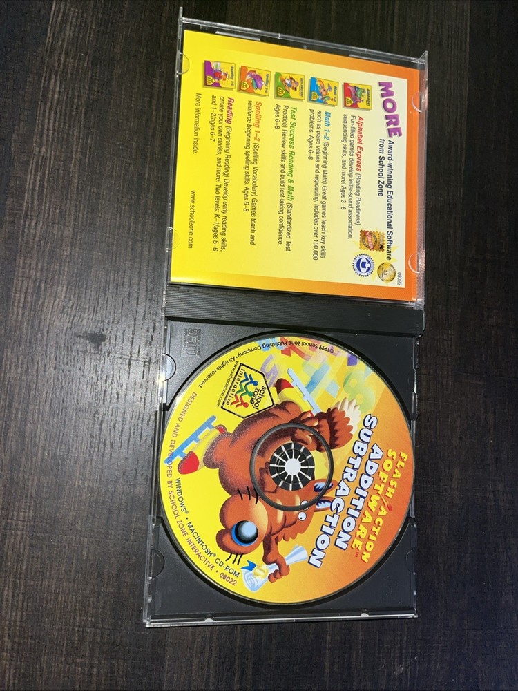 Multiplication/division And Addition/subtraction Flash Action Cd ROM