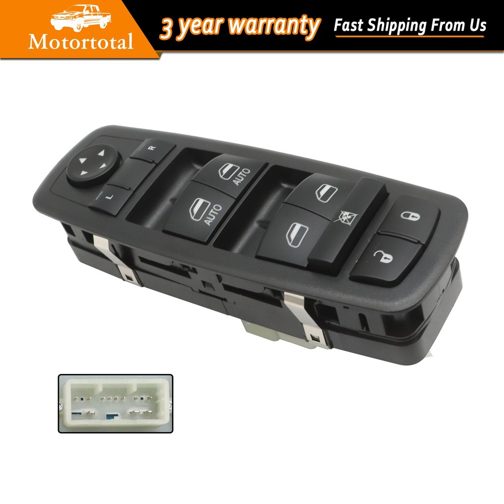 For 2011-2013 Jeep Grand Cherokee Master Power Window Switch Front Driver Side