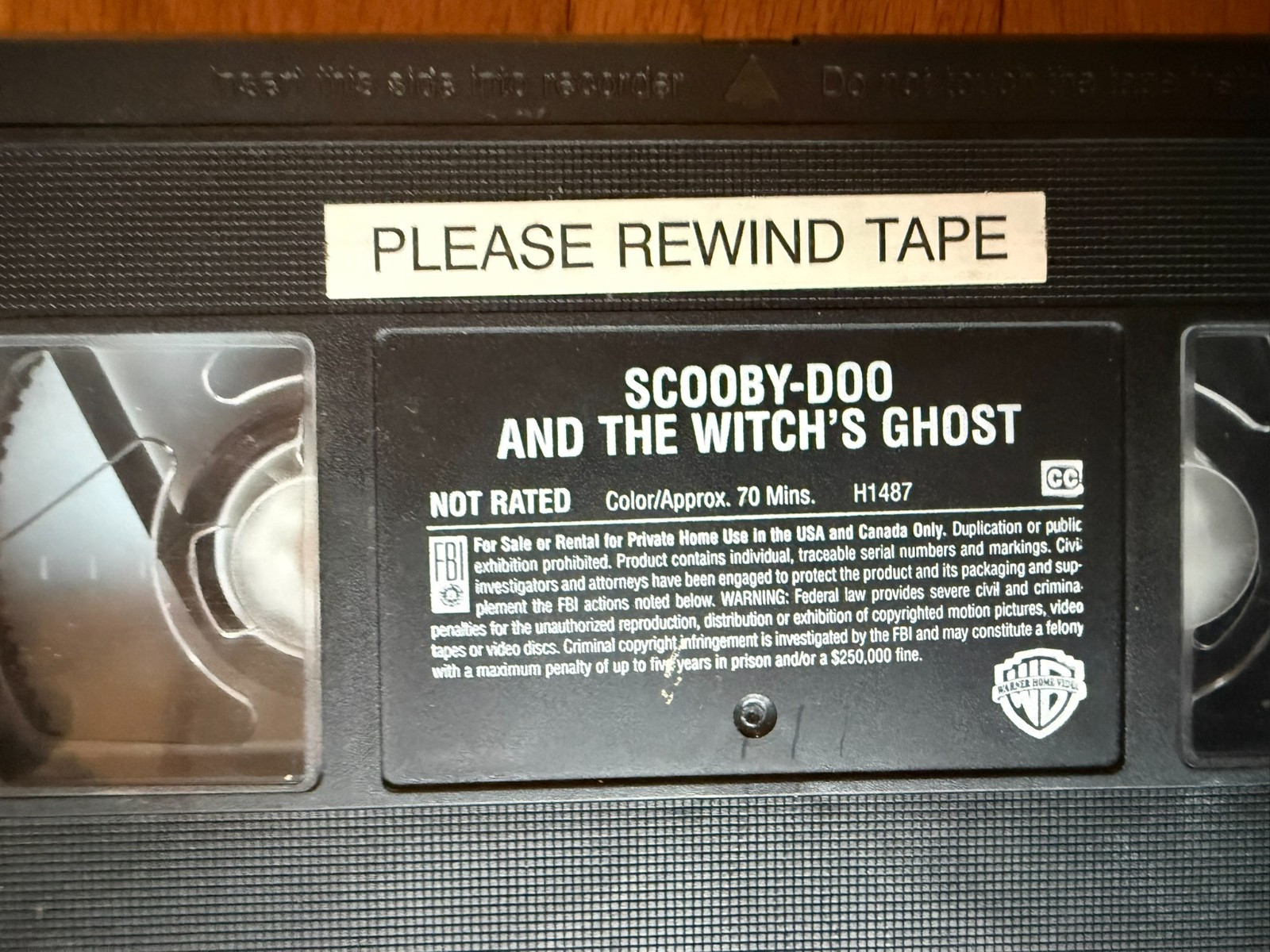 SCOOBY-DOO! and the WITCH'S GHOST - Clamshell 1999 - WB