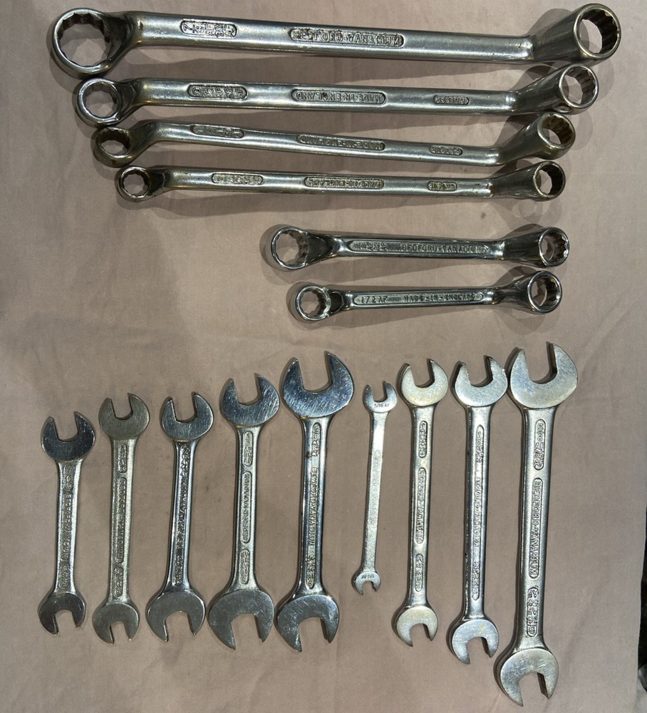 AF Spanner Selection , by Bedford (not Britool)