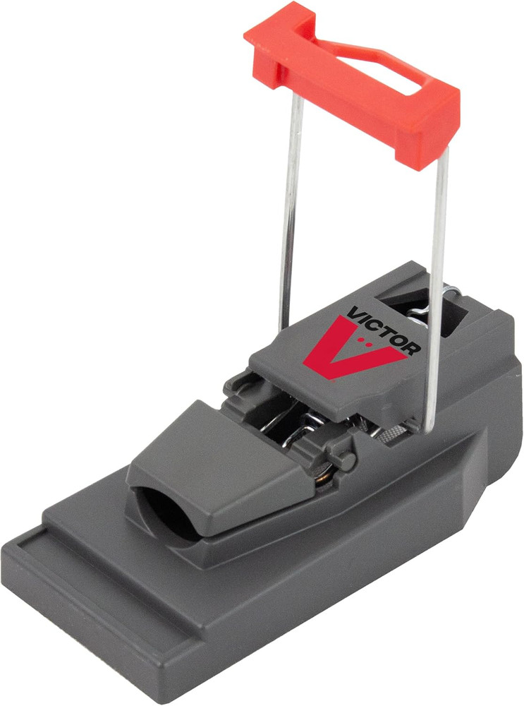 M123SSR Quick-Kill Easy Set Mouse Trap, 6 Reusable Mouse Traps