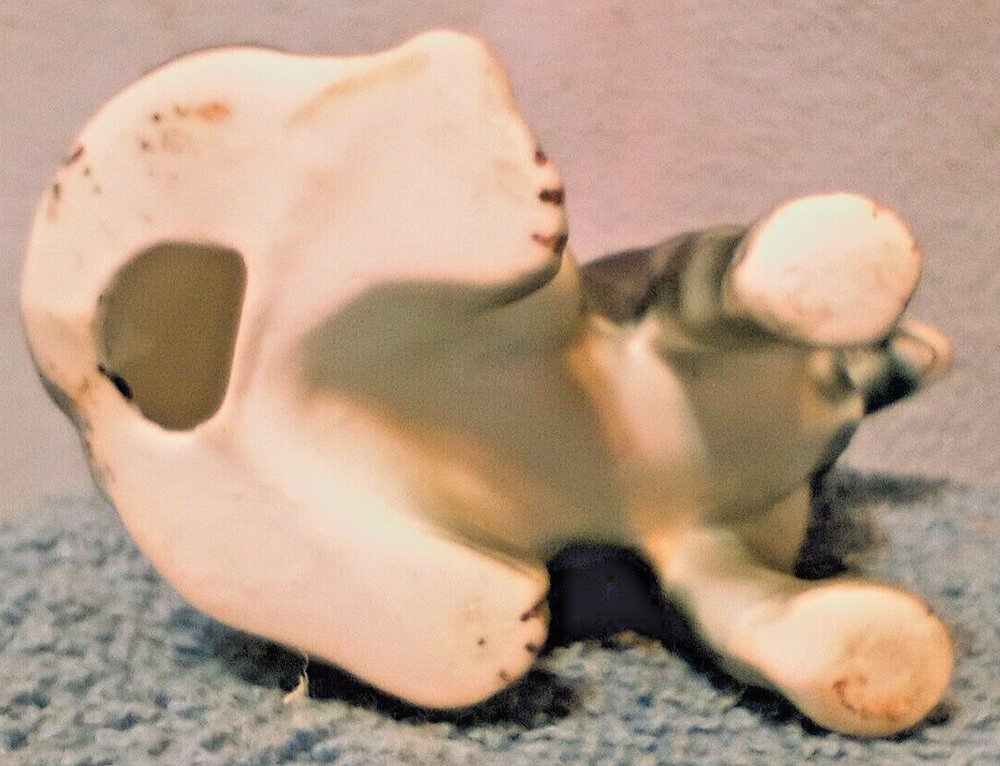 German Shepherd Dog Bone China Figurine