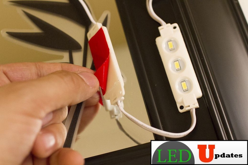 MAKEUP MIRROR LED LIGHT WARM WHITE FOR VANITY MIRROR + DIMMER & UL POWER