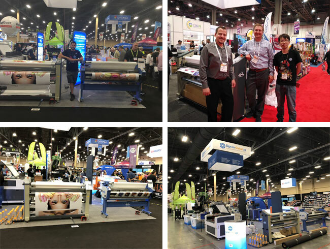 USA 110V 63"Full-auto Roll Large Format Cold Laminator Machine Heat Assisted