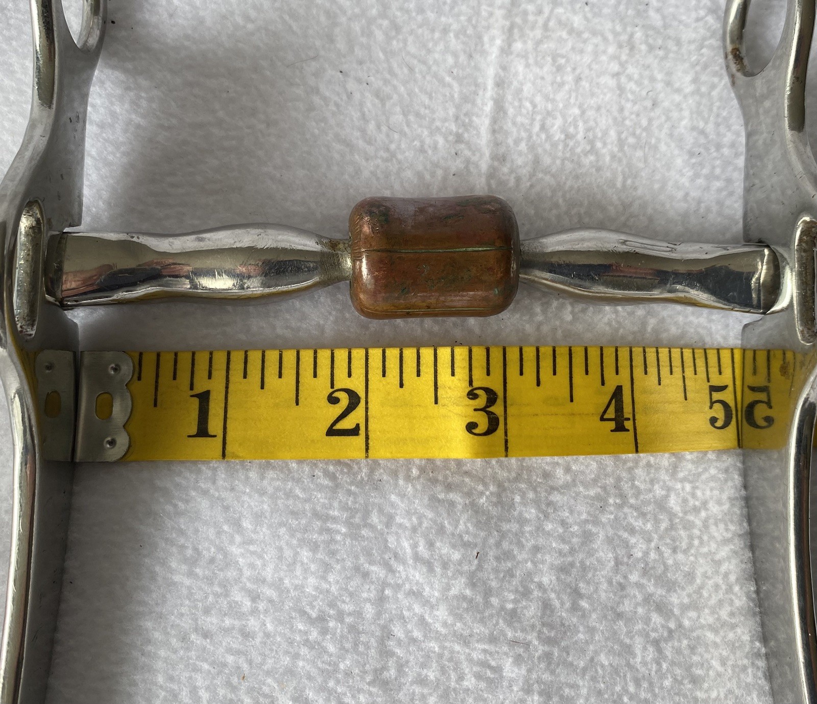 Terrific ENGRAVED Vintage Billy Allen Reining Ranch Bit~5" Mouth~LIGHTLY USED