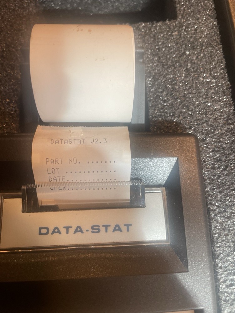 Brown & Sharpe 599-1201 & 599-1300 Data Stat Smart Processor and Printer, w/case