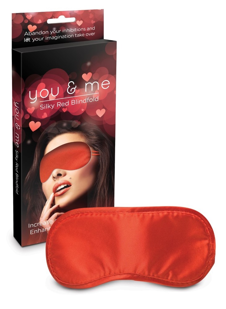 Creative Conceptions You & Me Silky Red Blindfold Mask Hp-Cc-Usccymbf