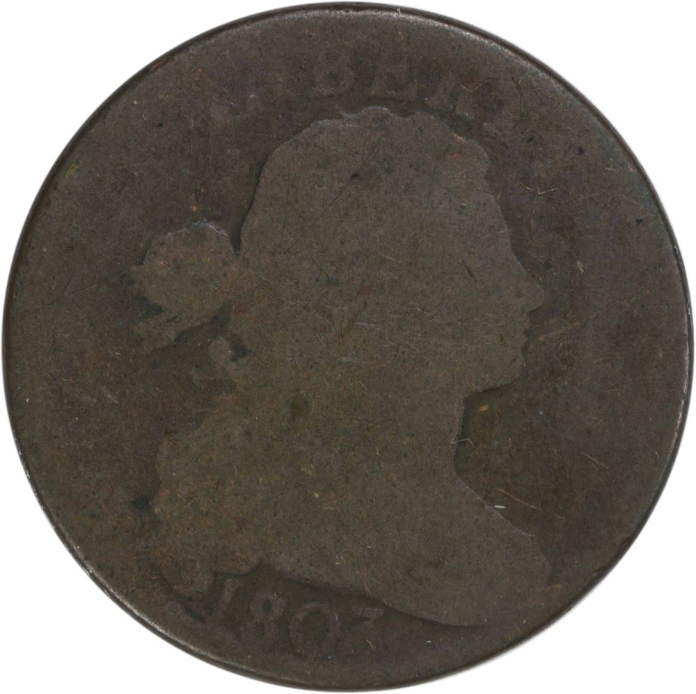 1803 Large Cent AG Uncertified #327