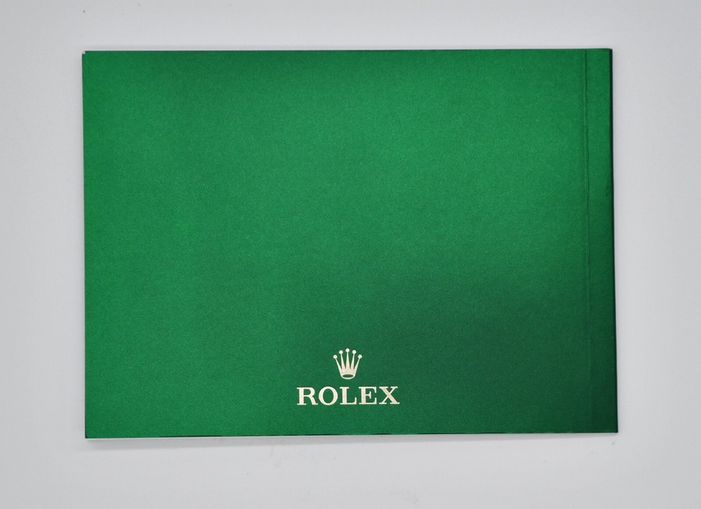 Rolex Datejust instruction manual 2018