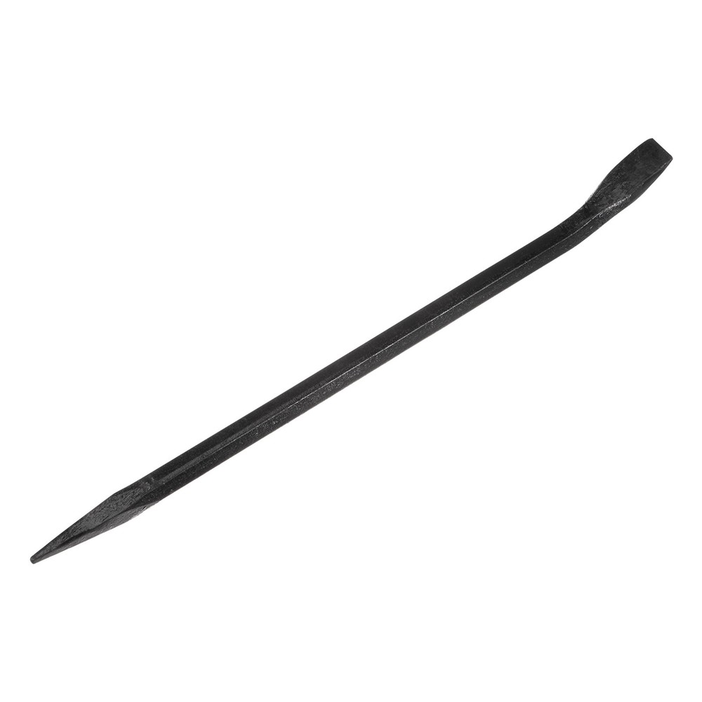 Hexagonal Connecting Bar 18" Steel Crowbar for Prying and Aligning Chisel End