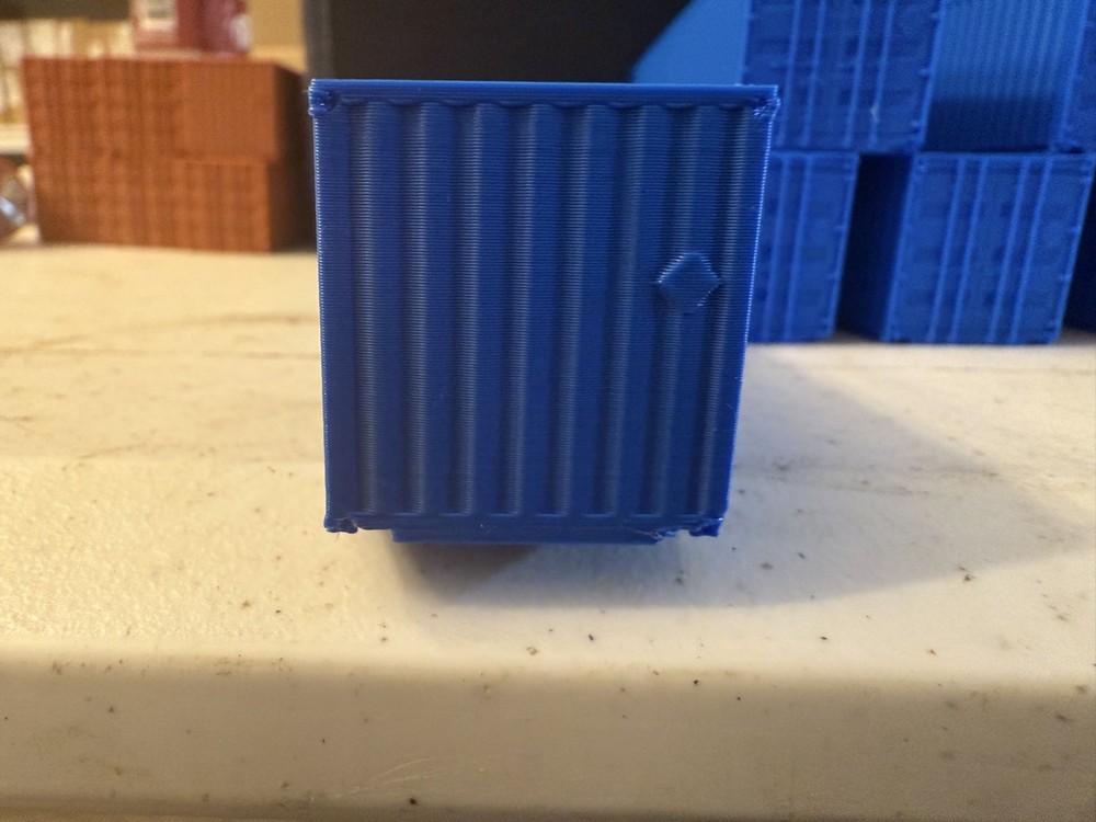 6 Ho Scale 40 Ft Shipping Container