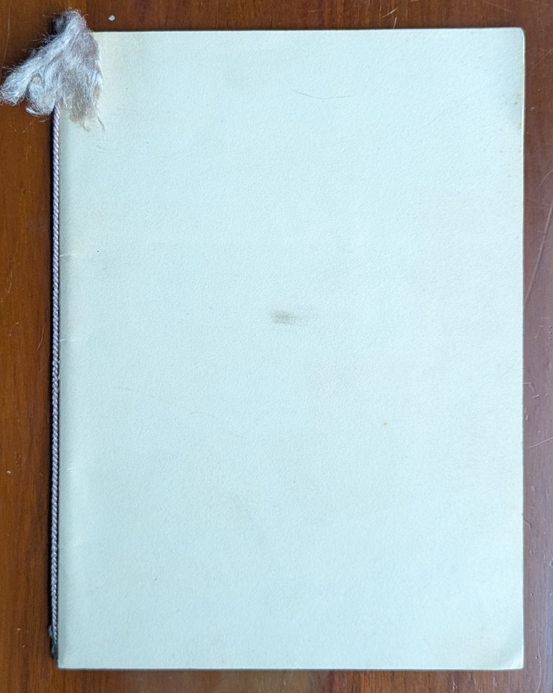 Original 1913 Brunswick Hotel Easter Menu Boston Massachusets