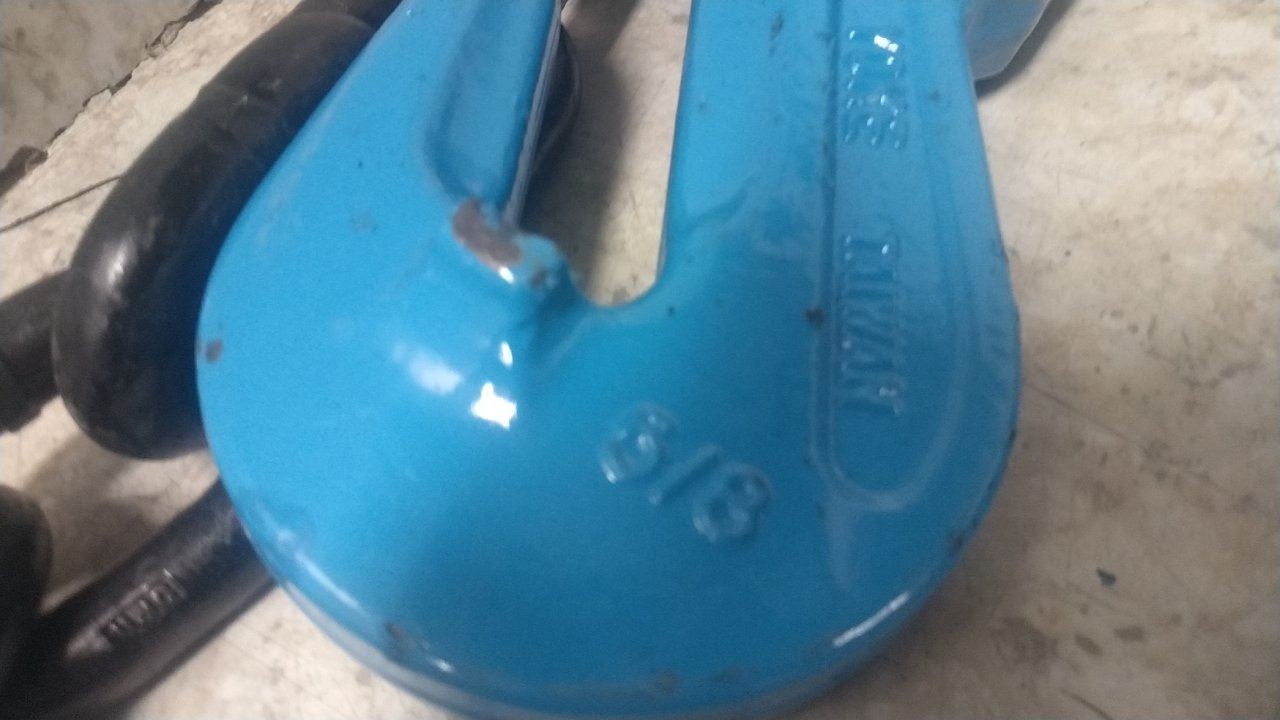 B/A Products Co. G10-5810SGG 5/8 In Overall Hook Size 10 Ft L Recovery Chain