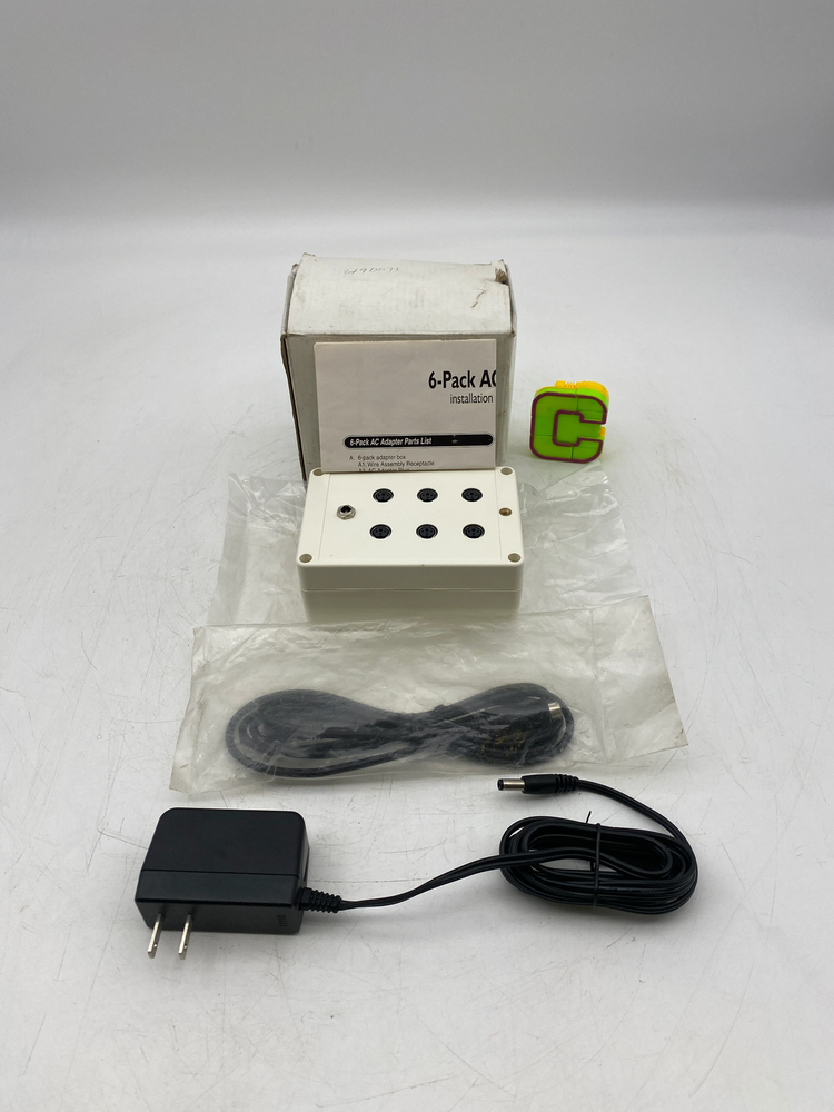 Technical Concepts TC 490071 AC Adapter Box, 6-Port (Open Box)