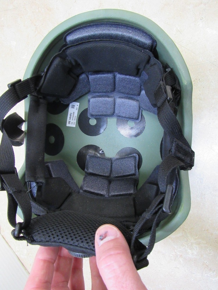 BMI Combat Helmet Medium High Cut w/ BOA Dial Type Chinstrap ERE Industry