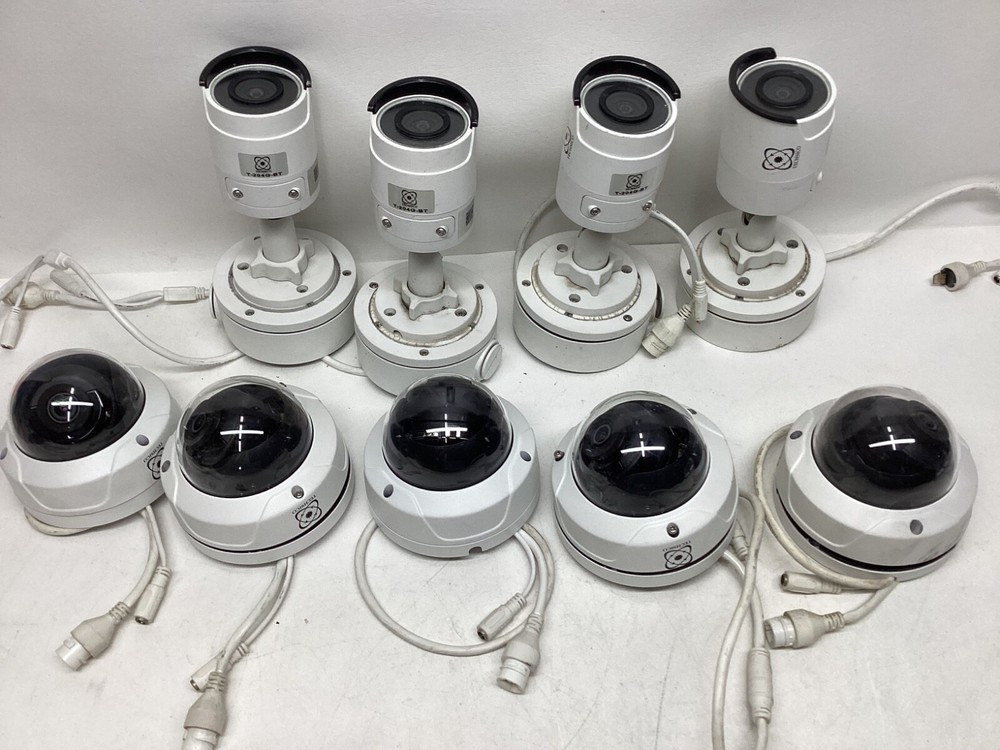 9-Techsico Security Cameras UNTESTED