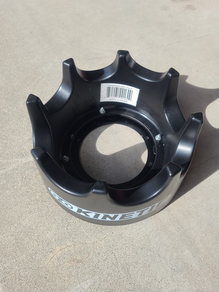 Kinetic by Kurt Turntable Riser Ring (Black)