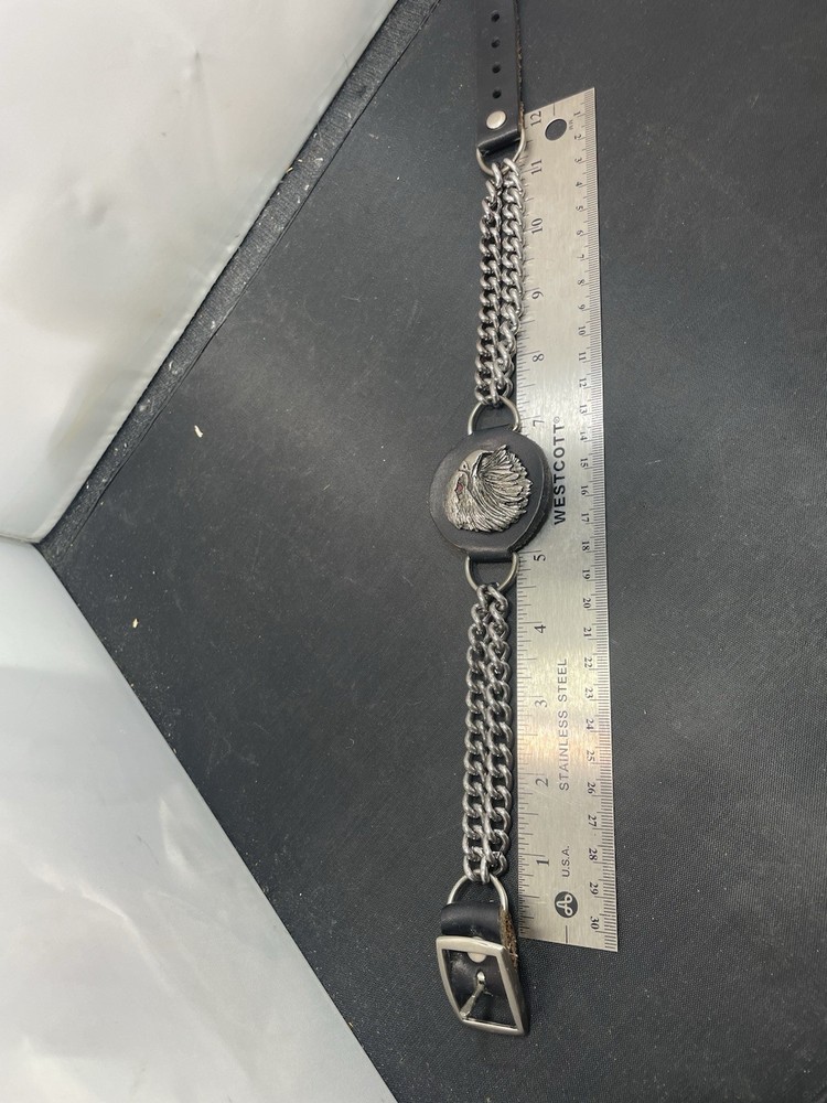 Motorcycle vest extenders American Eagle Head