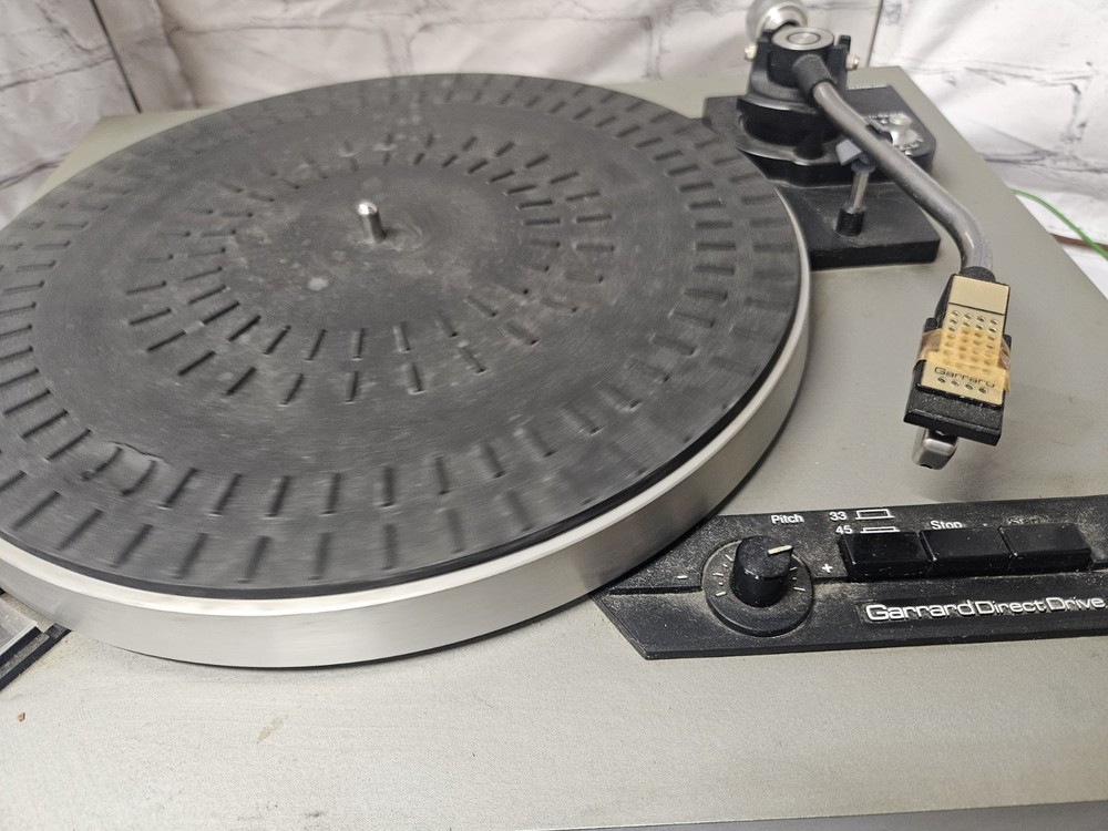 Garrard Direct Drive Turntable DD75 Tested, Functioning