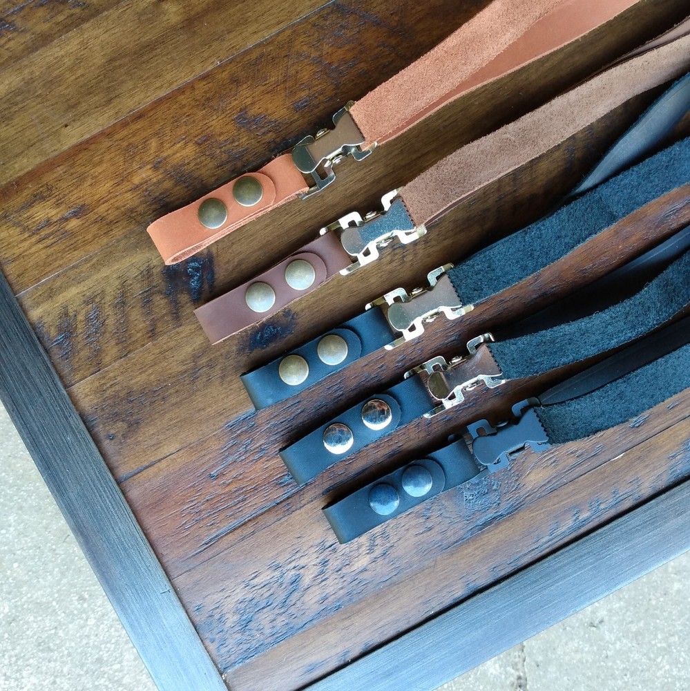 Leather Fire Helmet Chinstrap