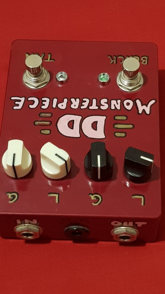 MONSTERPIECE DOUBLE D DISTORTION PEDAL