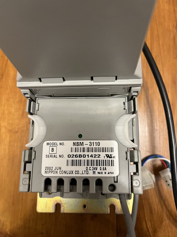 CONLUX NBM 3110 MDB Vending BILL ACCEPTOR BILL VALIDATOR