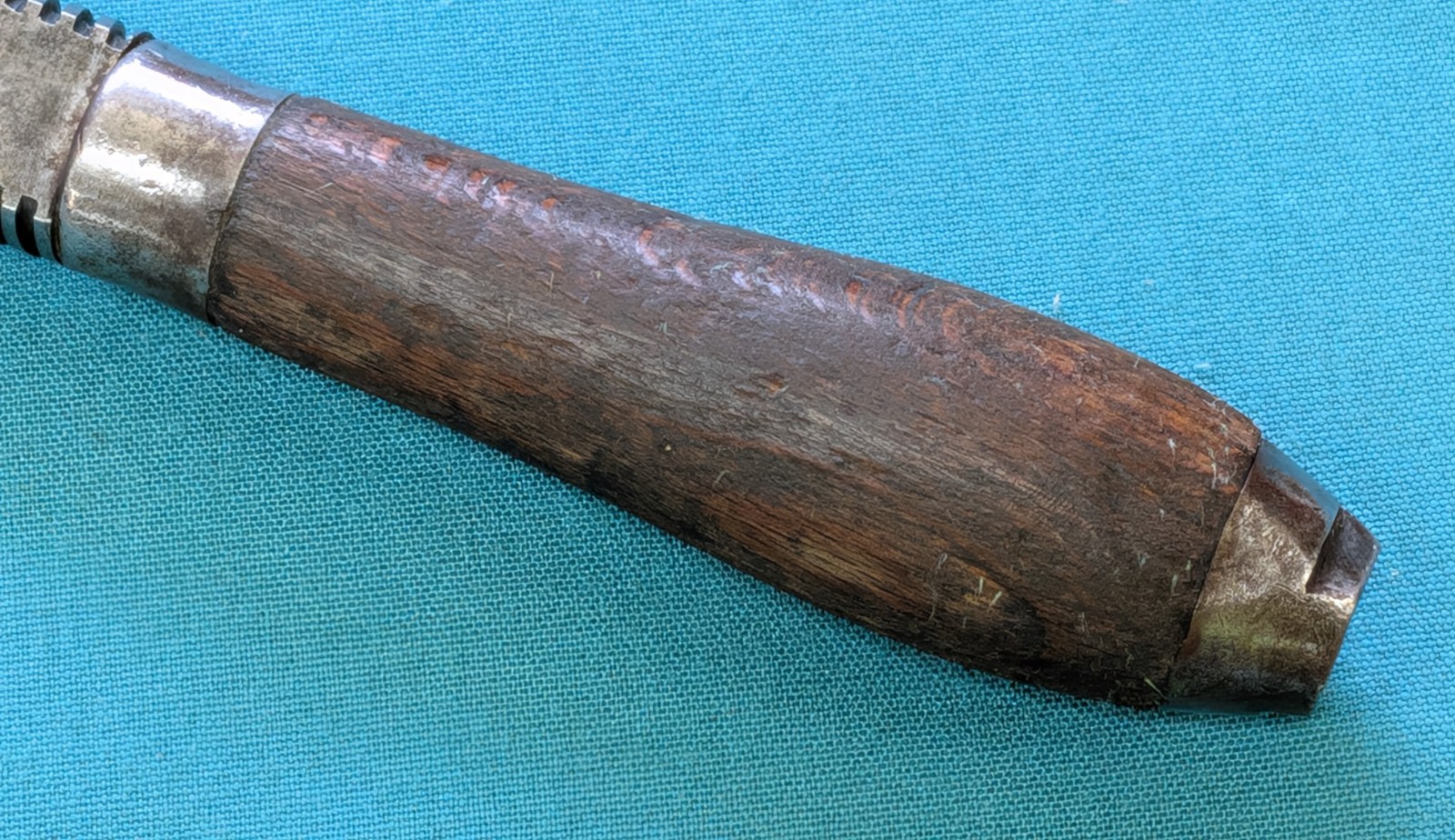 1900's Bemis & Call Co. No. 37 Nut/Monkey Wrench 10" Wood Handle Merrick Pattern