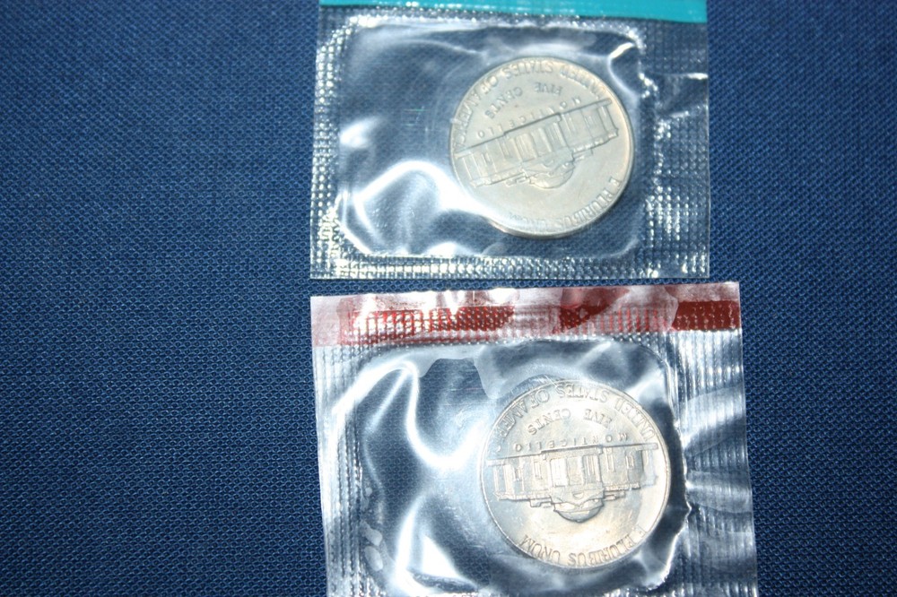 1971 PD Jefferson Nickel Mint Cello