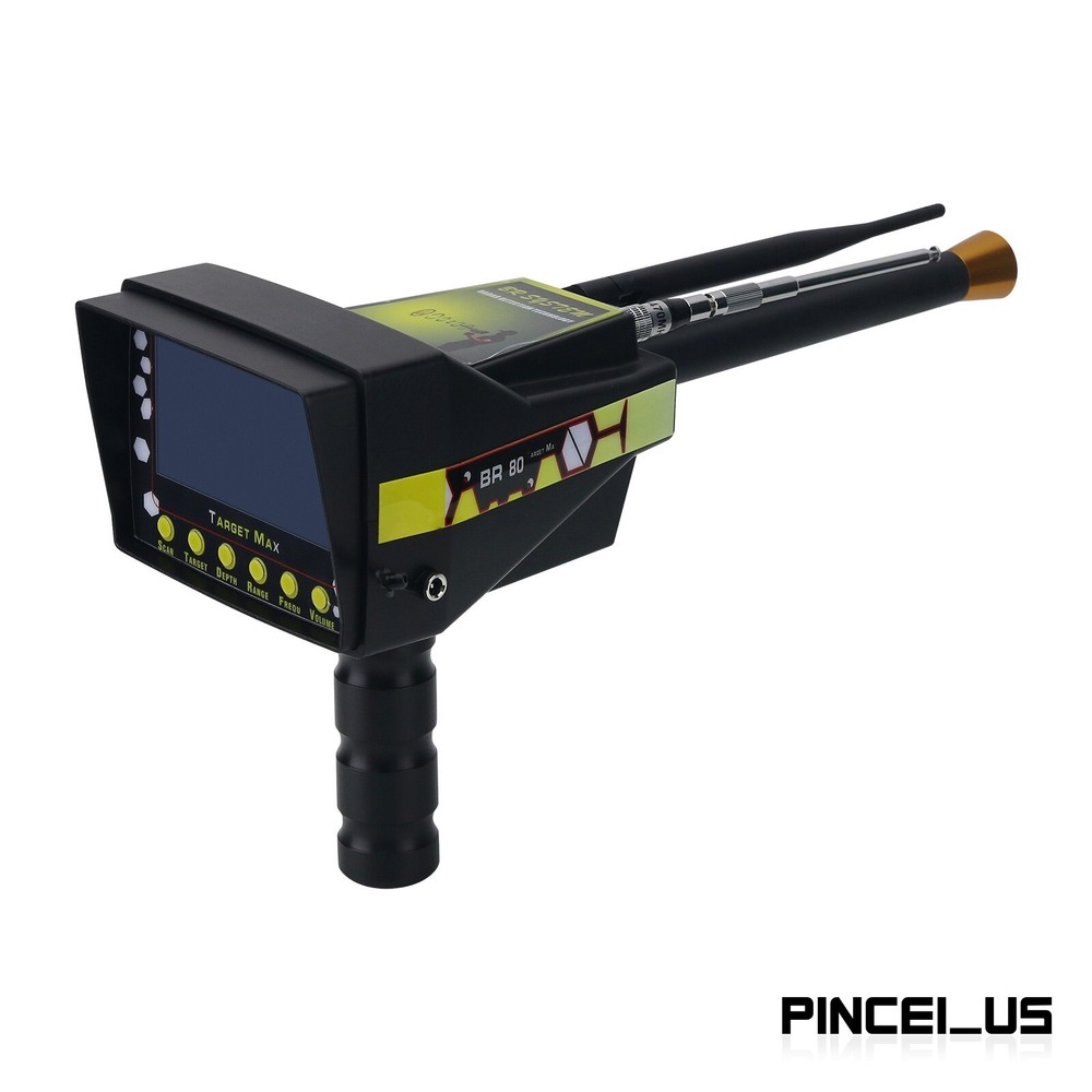 BR80 TARGET MAX Long Range Gold Detector Finder for Detecting Silver & Copper