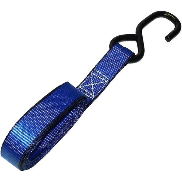 10 Ft. X 1 In. X 1200 Lbs. Ratchet Tie-Down Strap (2-Pack)