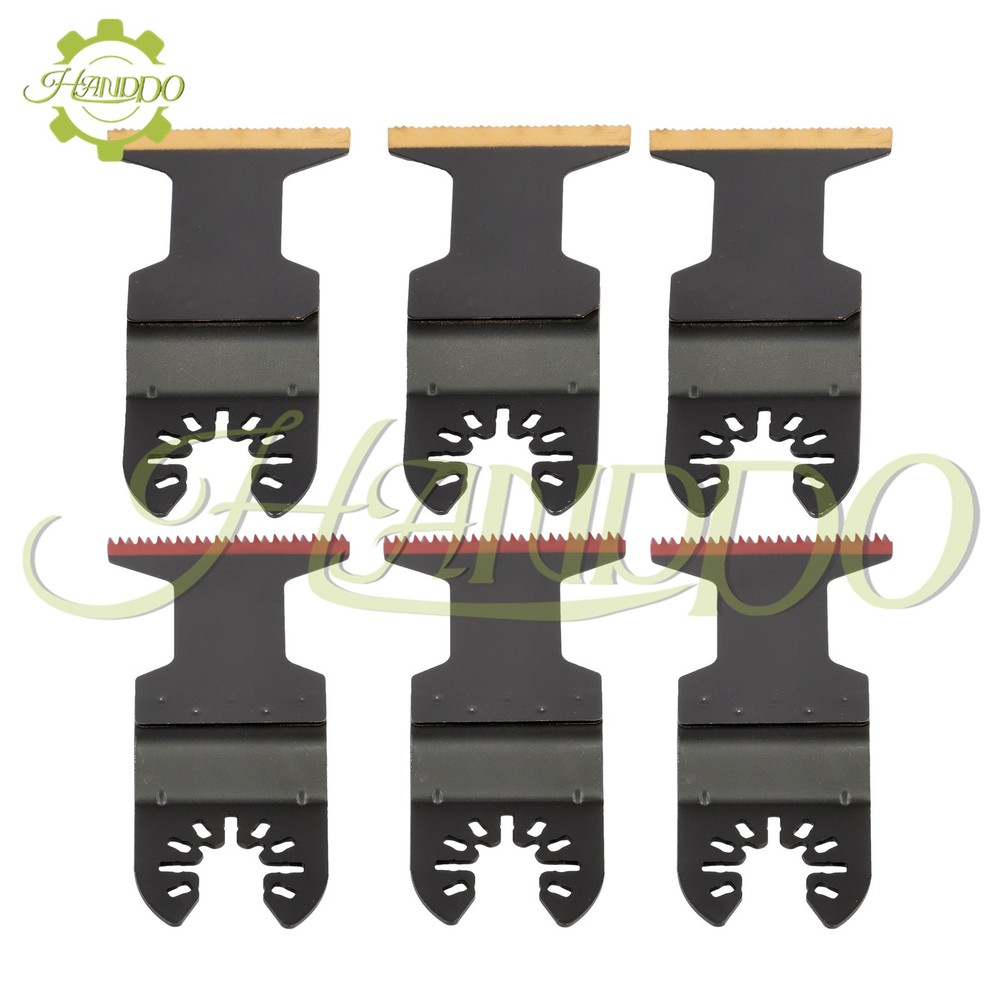 35PCS Multitool Blades Titanium Oscillating Tool Quick Saw Blades New