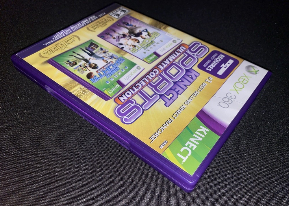 Official Microsoft Xbox 360 Kinect Motion Sensor Bar and Kinect Games