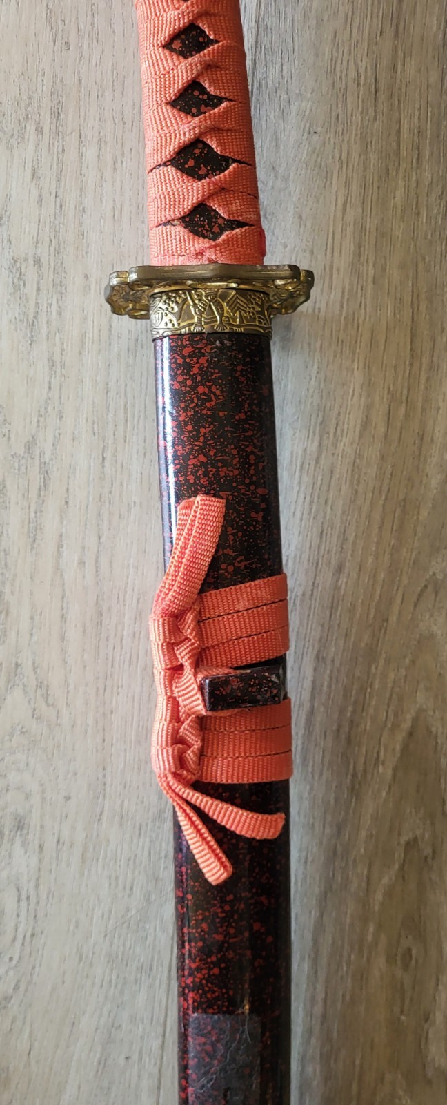 Japanese katana sword