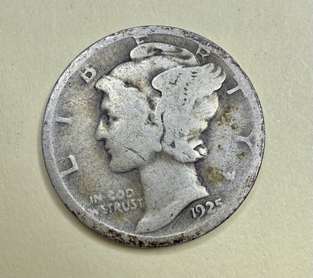 1925-D Mercury Dime • Key Denver Mint Issue