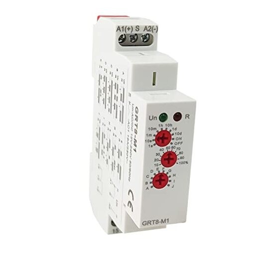 GRT8-M1 Multifunction Time Relay Electronic Delay Time with 10 Functions