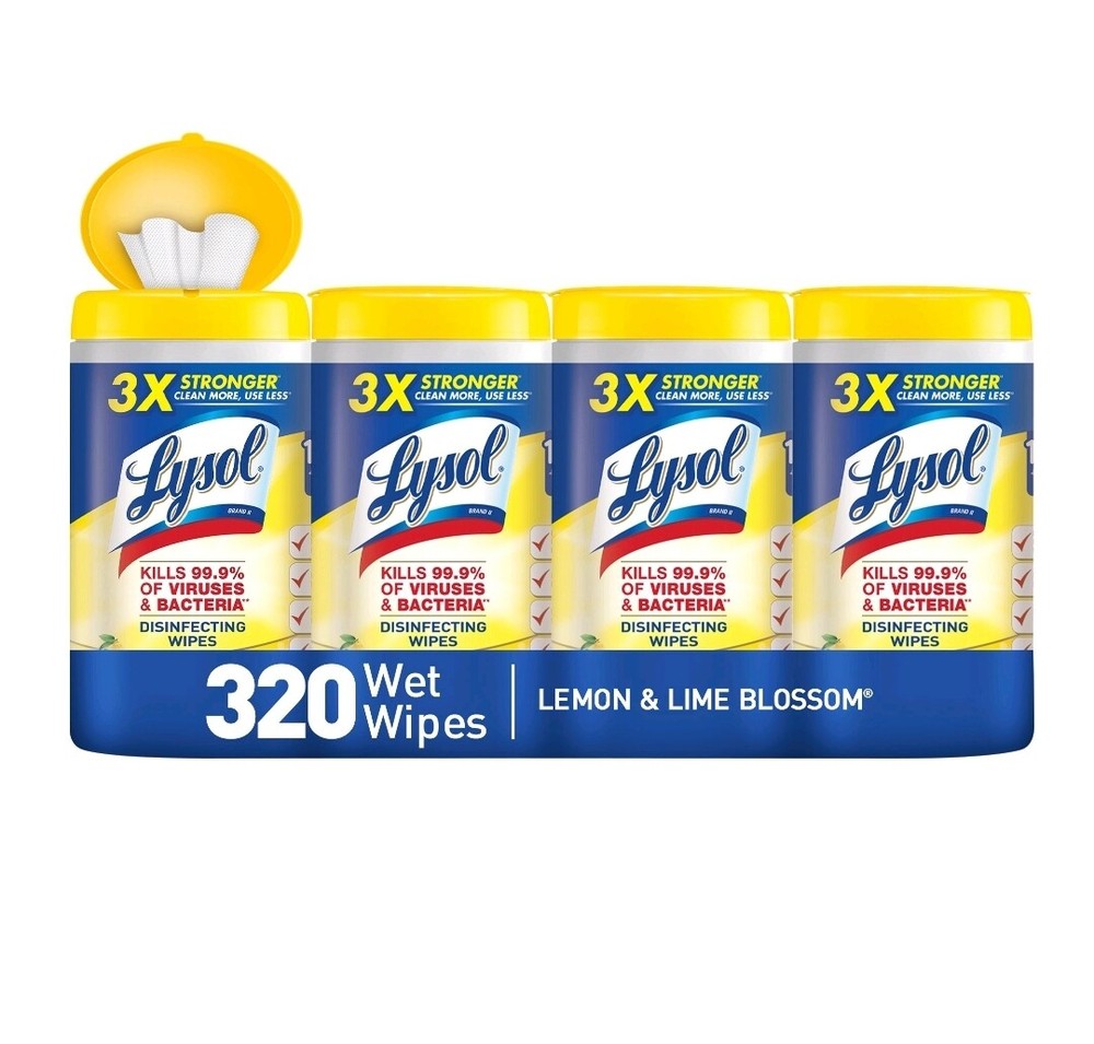 Multipurpose Cleaning 320 count 4pack
