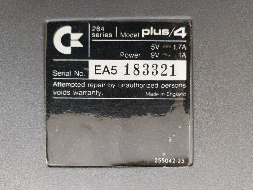 Commodore Plus/4 -=TESTED=- (In completely original condition) #2