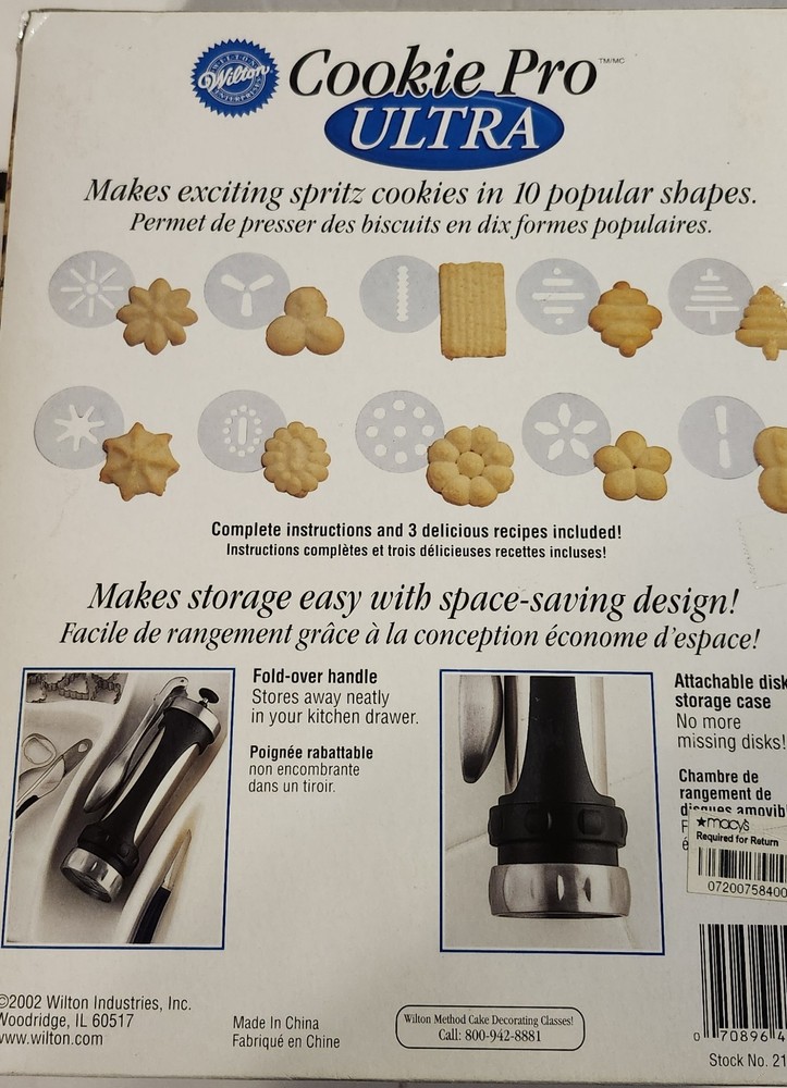 Wilton Cookie Pro Ultra Cookie Press