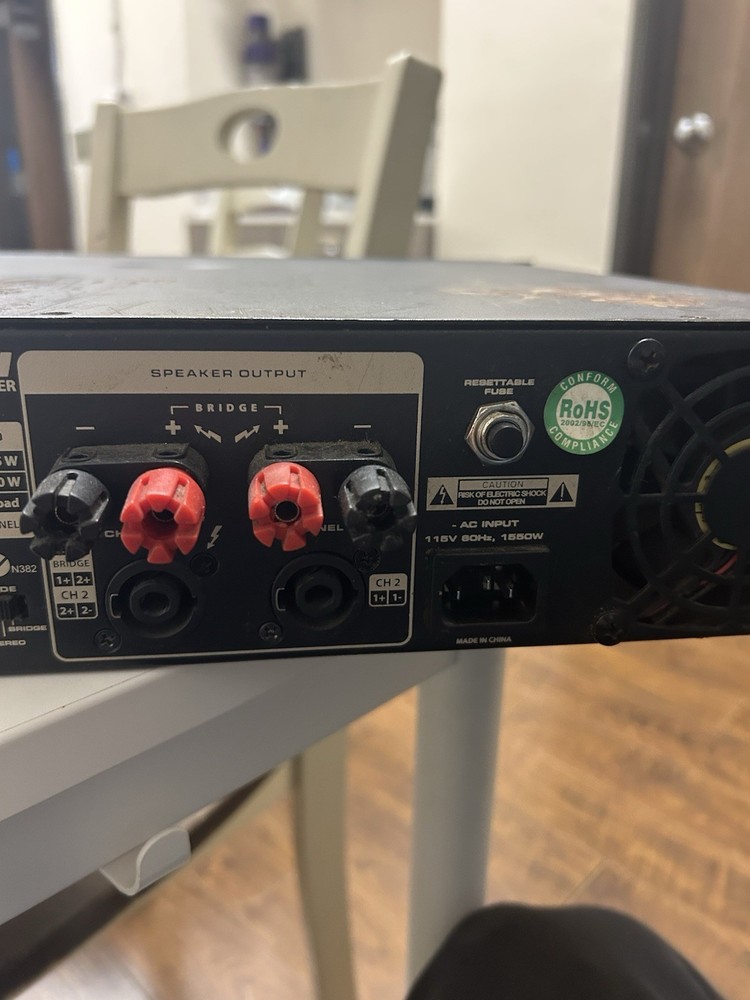 Samson Stereo Power Amplifier PG2200